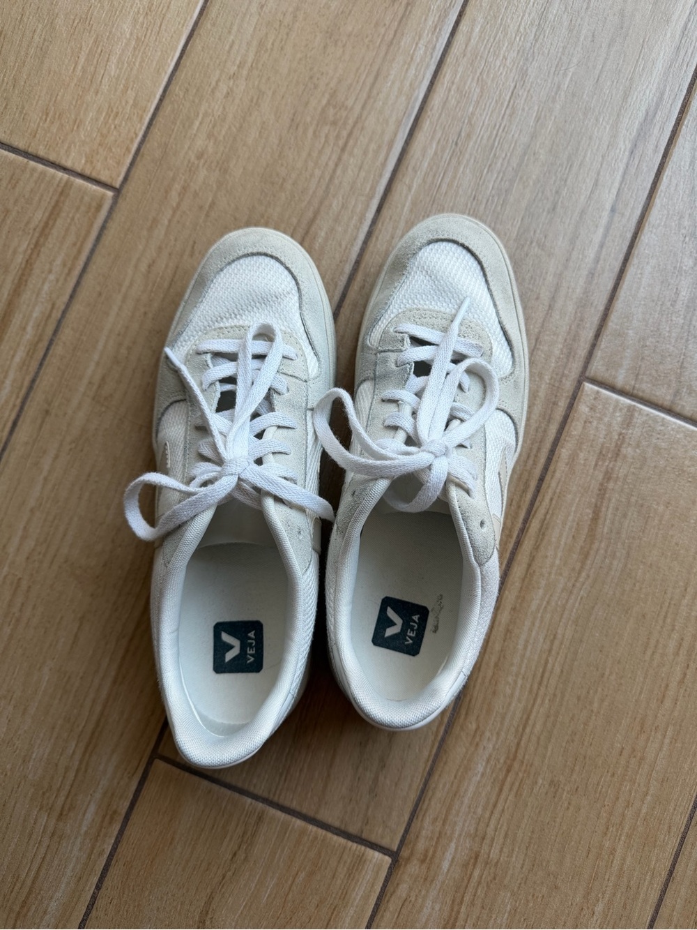 Veja Women’s Canvas and Suede Lace-Up Sneakers